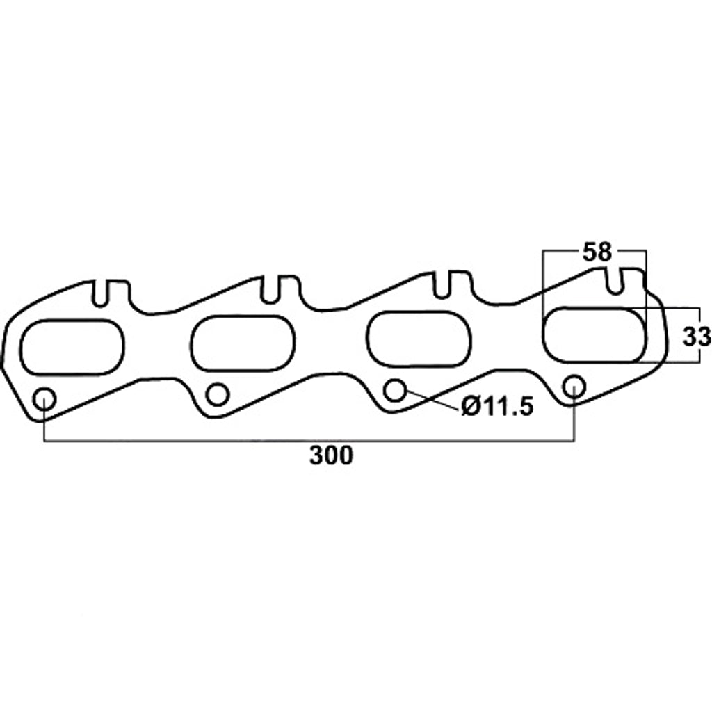 Redback Gasket for various Ford & FPV vehicles