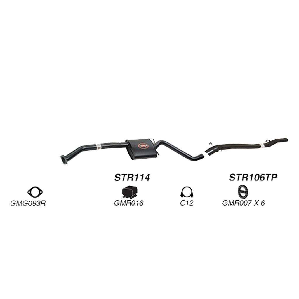 Redback Exhaust System for Holden Caprice (01/1990 - 01/1999), Statesman (01/1990 - 01/1999)