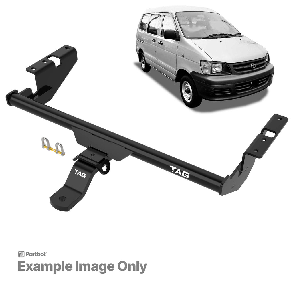 TAG Standard Duty Towbar for Toyota Town Ace Sbv (01/1997 - 12/2001), Town Ace (01/1997 - 12/2001), Toyota Spacia (02/1998 - 08/2002)