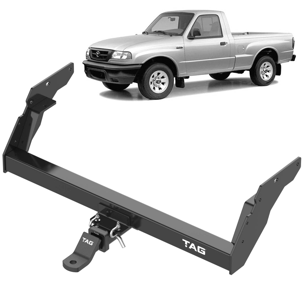 TAG Heavy Duty Towbar for Ford Courier (12/1992 - 12/2006), Ranger (01/2006 - 08/2011), Mazda B-SERIES BRAVO (04/1996 - 11/2006), BT-50 (11/2006 - 10/2011)