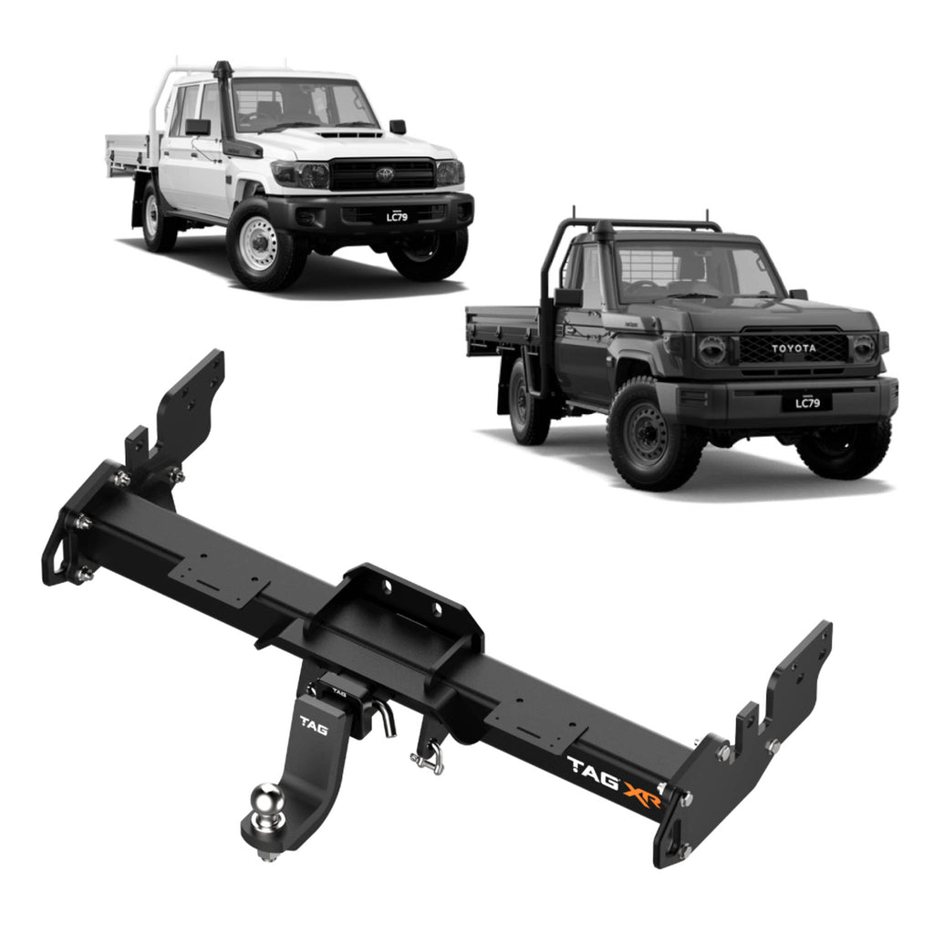 TAG 4x4 Recovery Towbar for Toyota Landcruiser Single & Dual Cab Chassis (08/2012 - on)